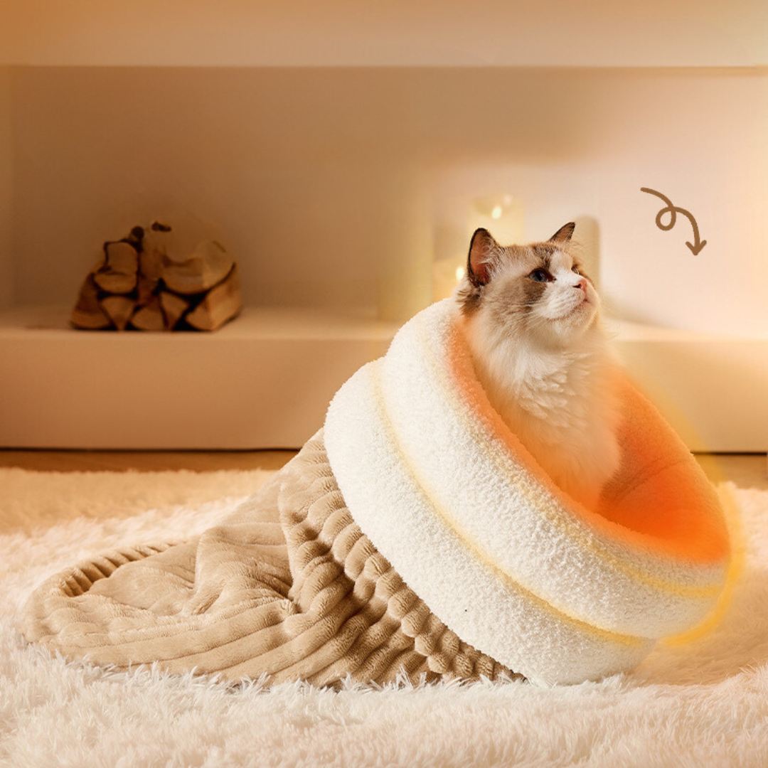 Gezellige Kattenbed Slaapzak