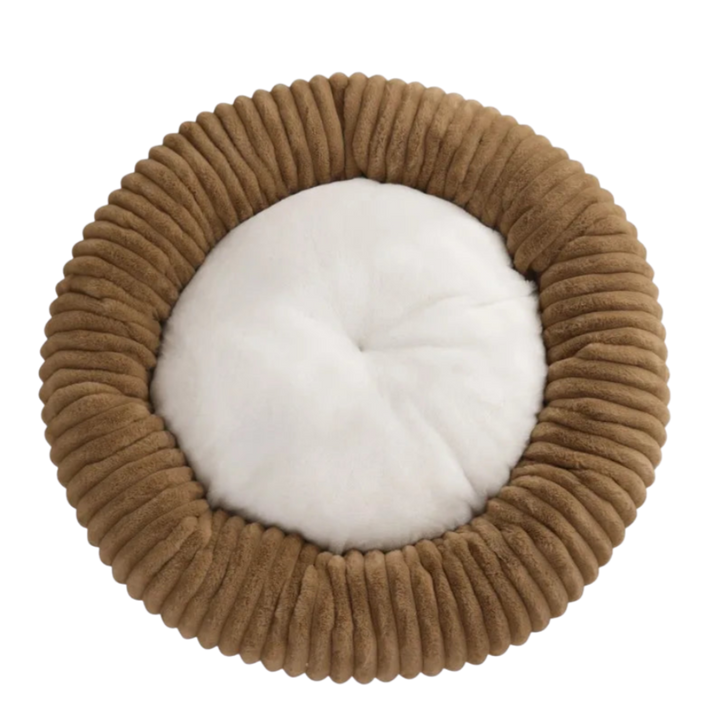 Zacht Pluche Honden- & Kattenbed | Warme Ronde Wasbare Mand