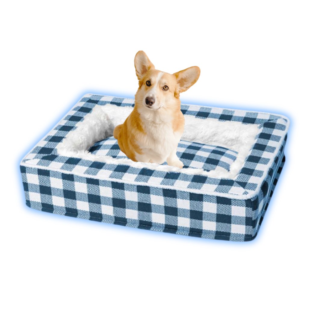 Kalmerend Hondenbed Hondenkussen Comfortabel & Rustgevend Bed Met Wasbare Hoes
