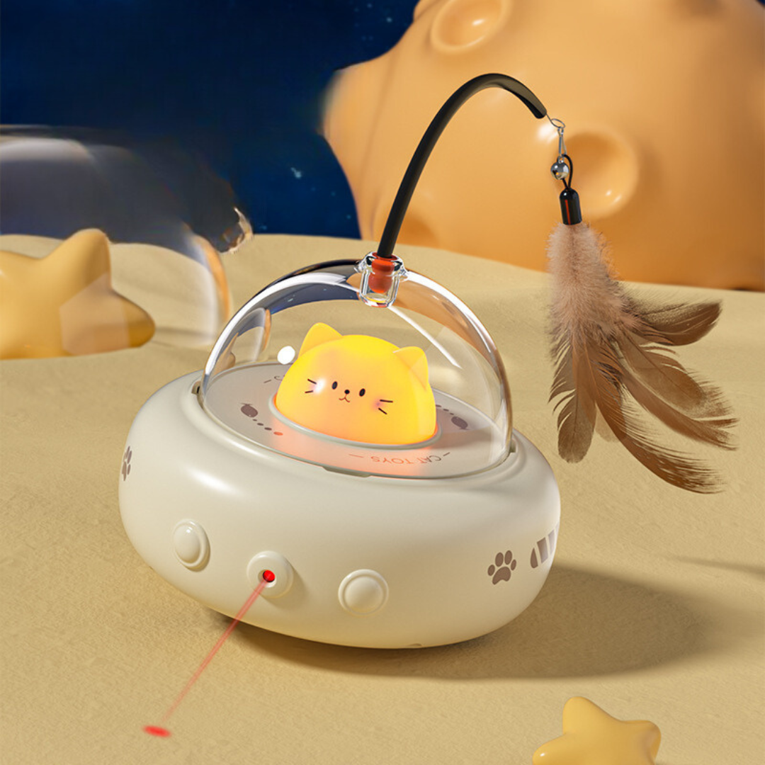 UFO Laser Speelgoed voor Katten