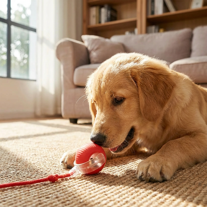 Actieve Rollende Bal met Staart voor Honden