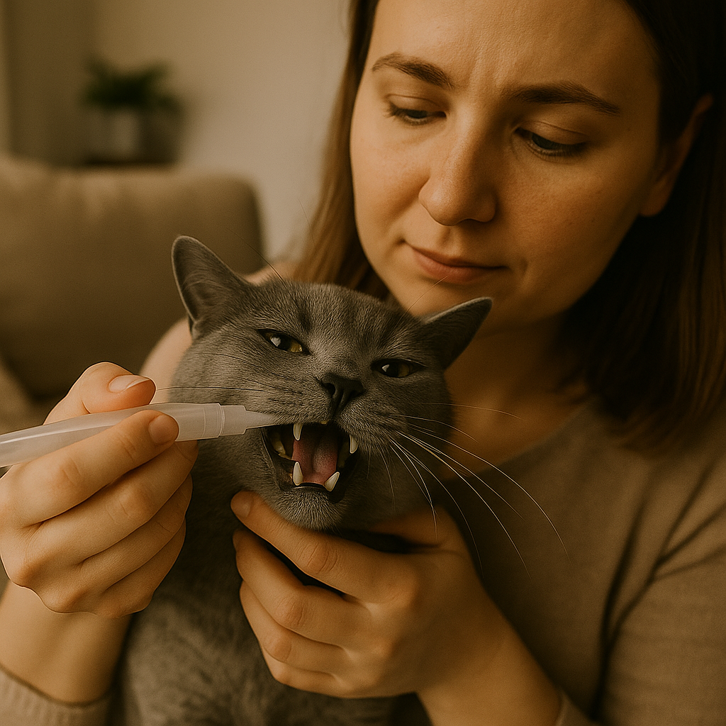 Tandenverzorgingspen voor Katten