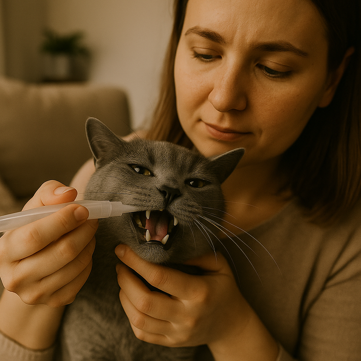 Tandenverzorgingspen voor Katten