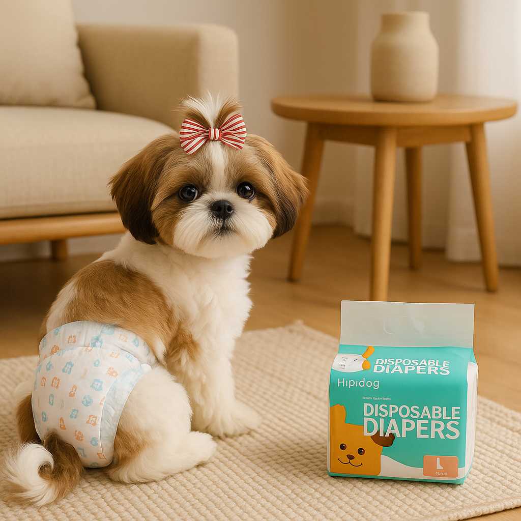 Honden Luiers Voor Honden Lekvrij, Sterke Absorptie, Comfortabele Pasvorm
