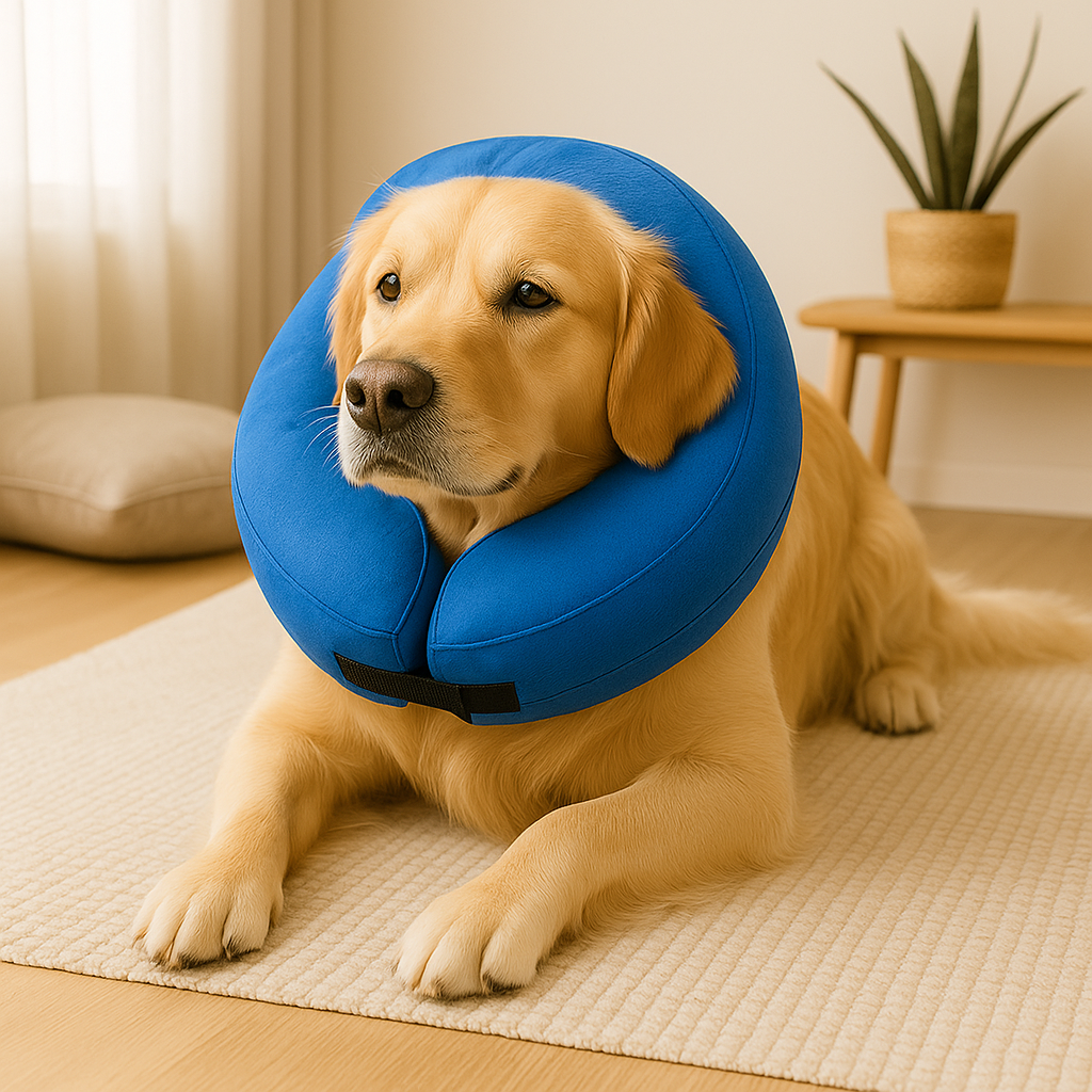 Opblaasbare Honden Beschermkraag Voor Honden & Katten Opblaasbaar, Comfortabel