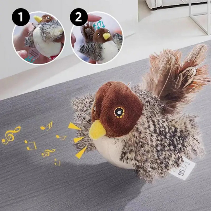 Fluitende Vogel Kat Speelgoed