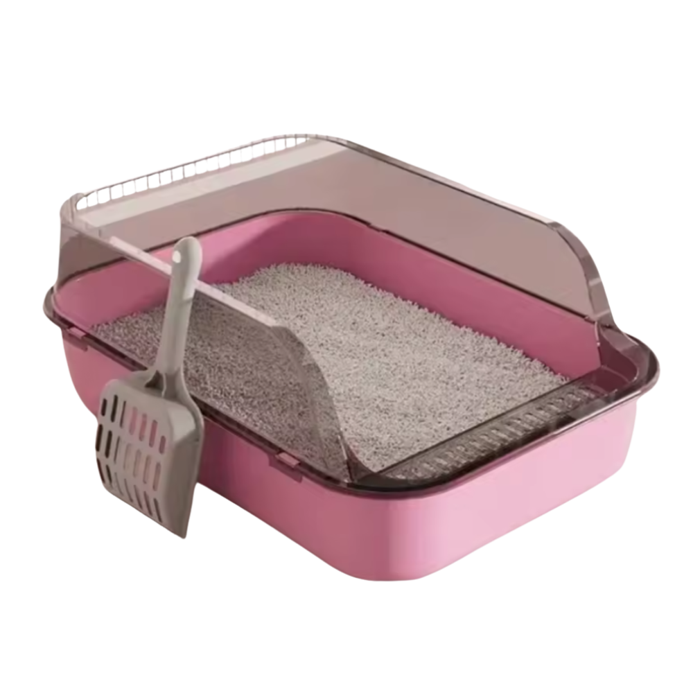Kattenbak Gesloten Ontwerp, Uittrekbare Lade & Stijlvol Design