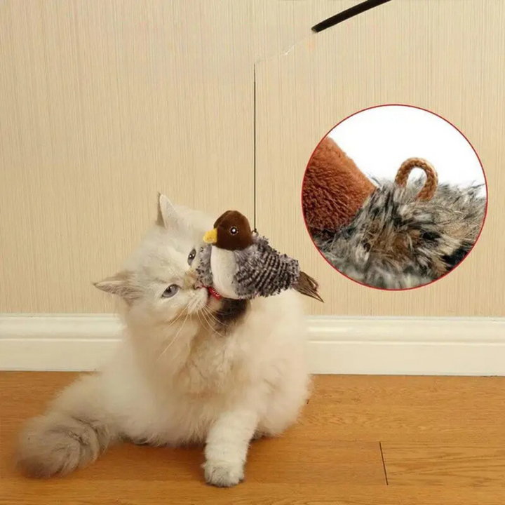 Fluitende Vogel Kat Speelgoed