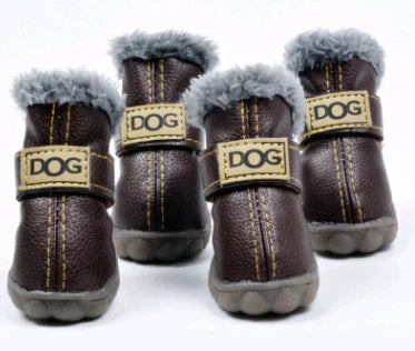 Warme Sneeuwlaarzen voor Honden – FrostPaw