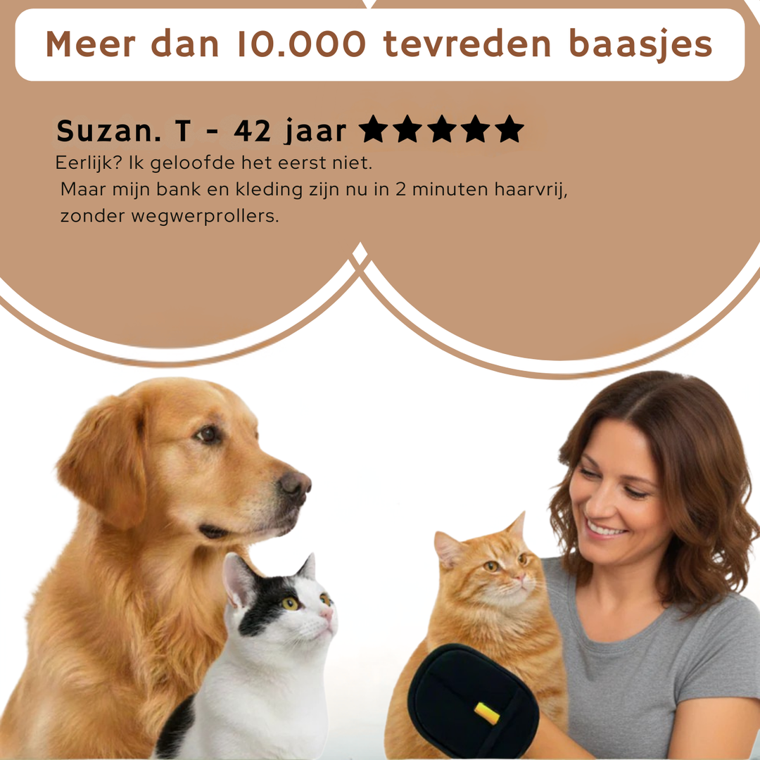 FurEase ™ - Haarverwijderhandschoen