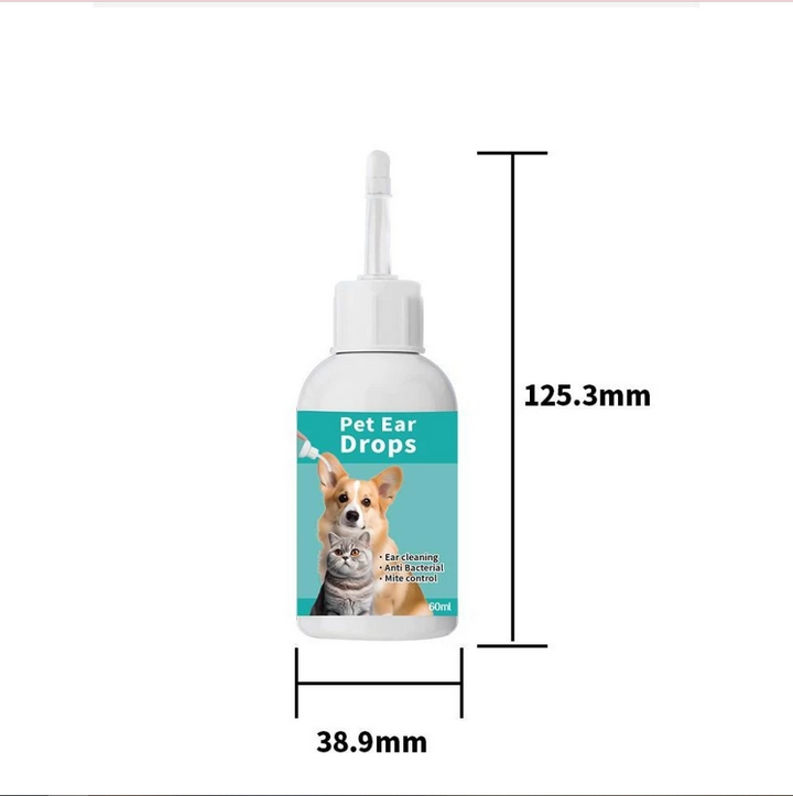 Natuurlijke Oorreinigingsdruppels voor Katten