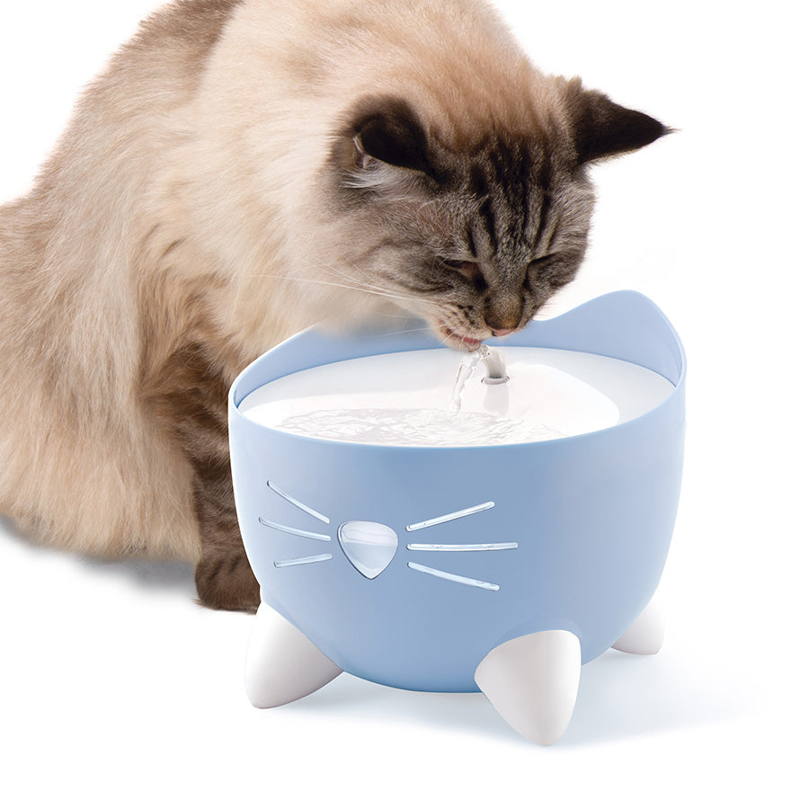 Catit PIXI Drinkfontein voor Katten – Blauw 2,5 Liter