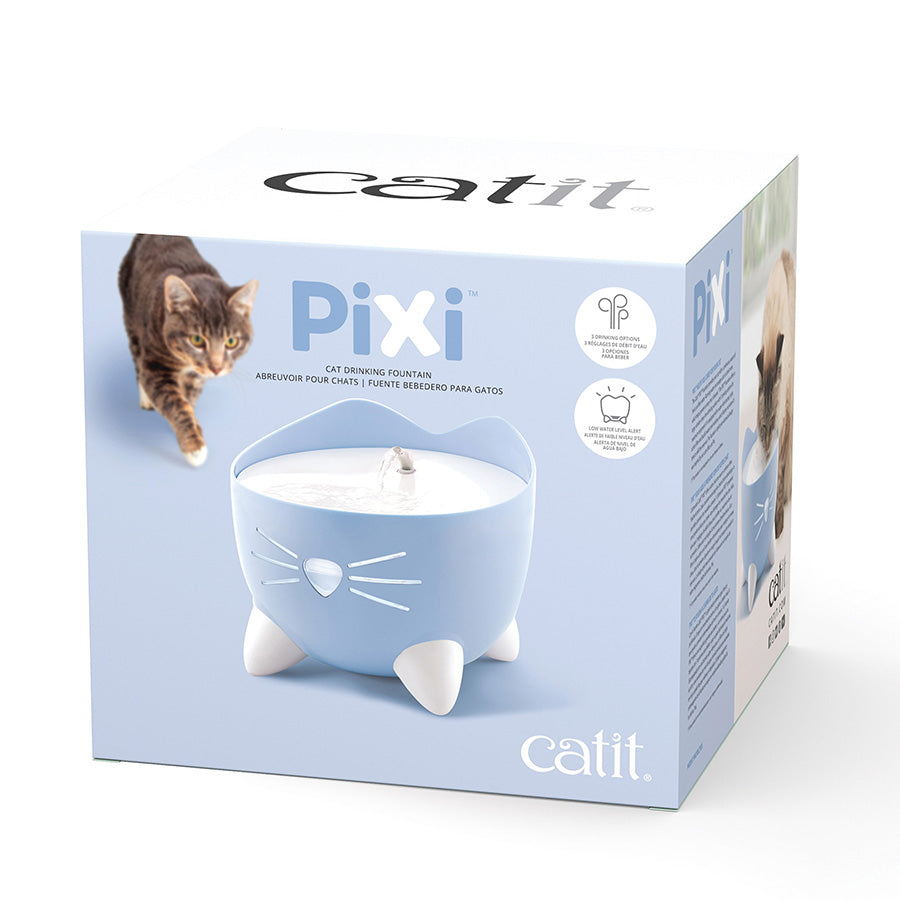 Catit PIXI Drinkfontein voor Katten – Blauw 2,5 Liter