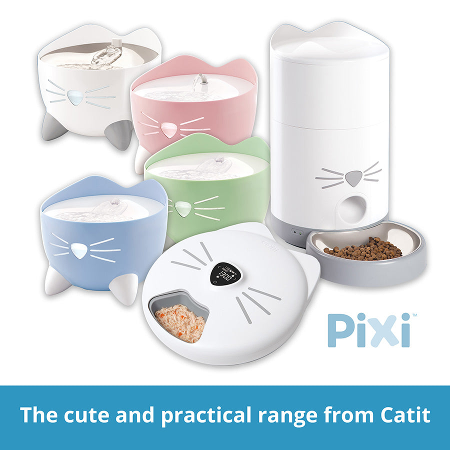 Catit PIXI Drinkfontein voor Katten – Blauw 2,5 Liter