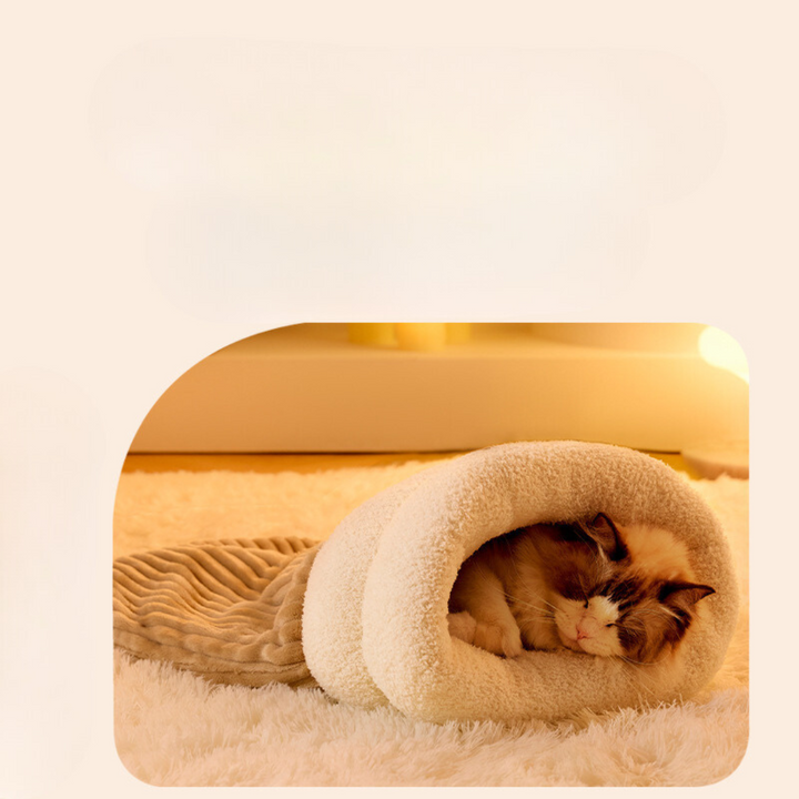 Gezellige Kattenbed Slaapzak