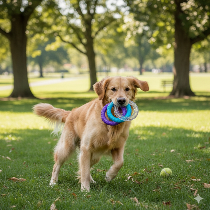 Duurzaam trek speelgoed voor honden