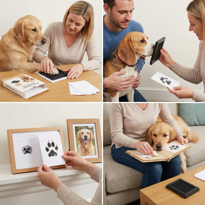 Poot- en Neusafdrukset voor Huisdieren – DIY Herinnering voor Honden