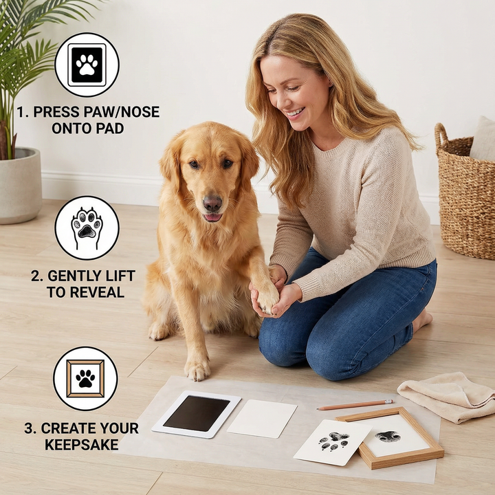 Poot- en Neusafdrukset voor Huisdieren – DIY Herinnering voor Honden