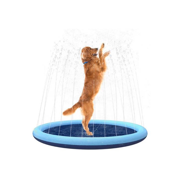 Honden Speelbadje Zwembad Met Waterstralen Voor Buiten & Zomerplezier