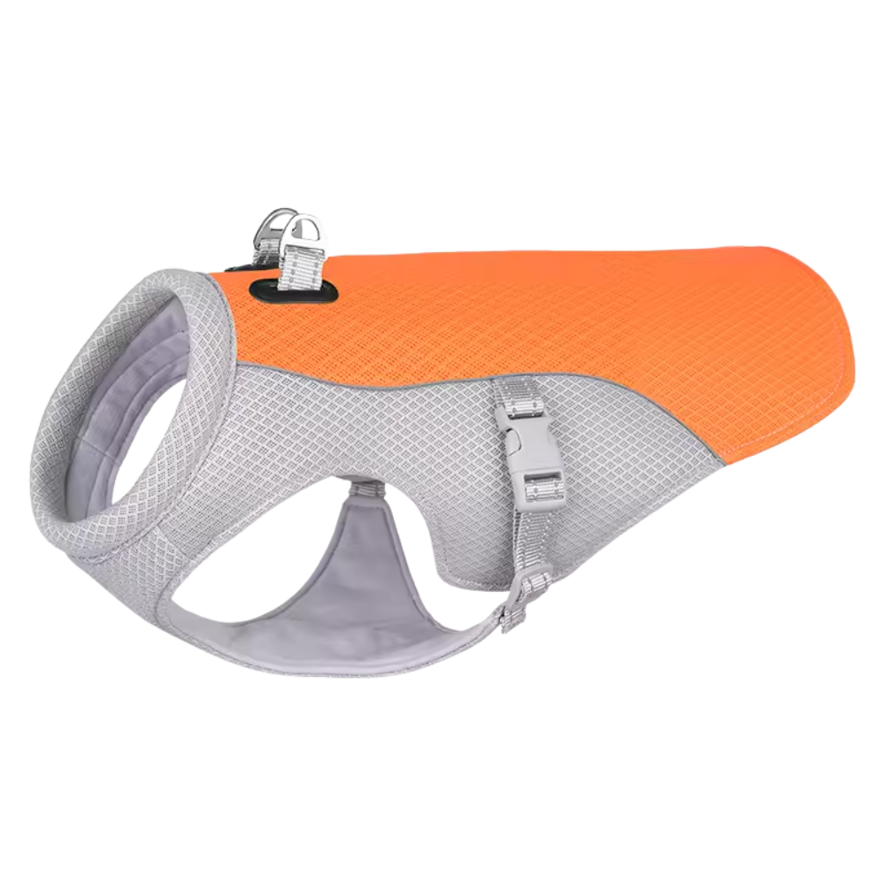 Hondenkoelvest Directe Verkoeling, Lichtgewicht & Reflecterende Strips