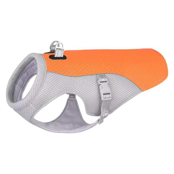 Hondenkoelvest Directe Verkoeling, Lichtgewicht & Reflecterende Strips