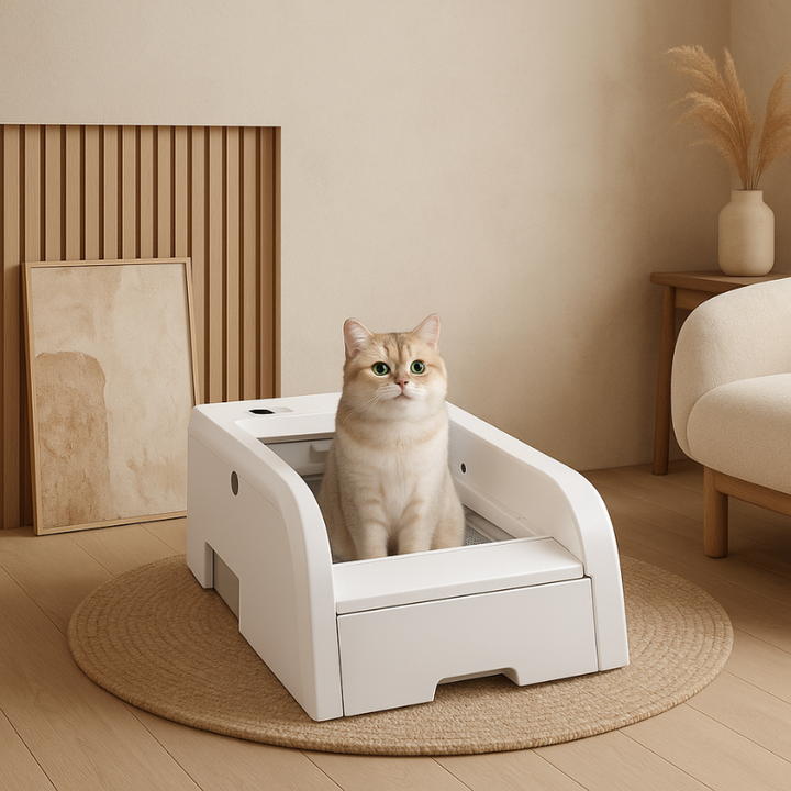 Zelfreinigende Kattenbak Slimme Zelfreinigende Kattenbak Voor Hygiëne & Gemak