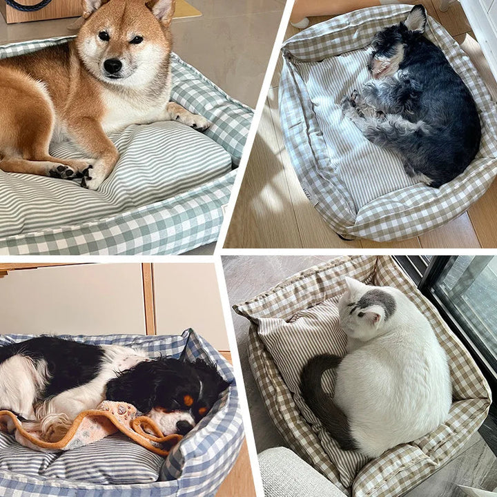 Honden Wasbaar Bed | Uitneembaar Kussen