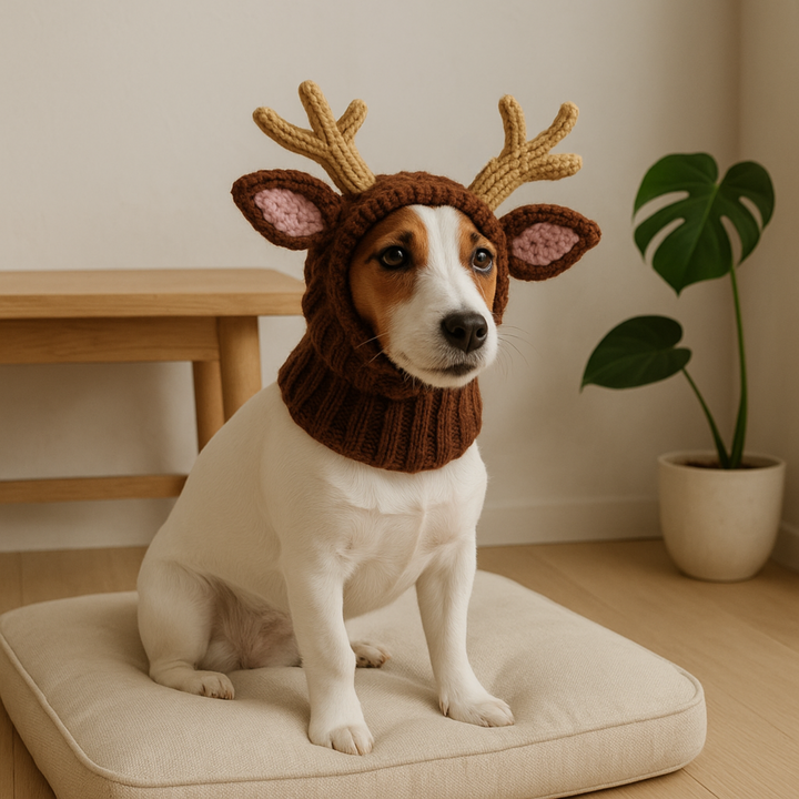 SnugCap ™ - Gebreide hondenmuts