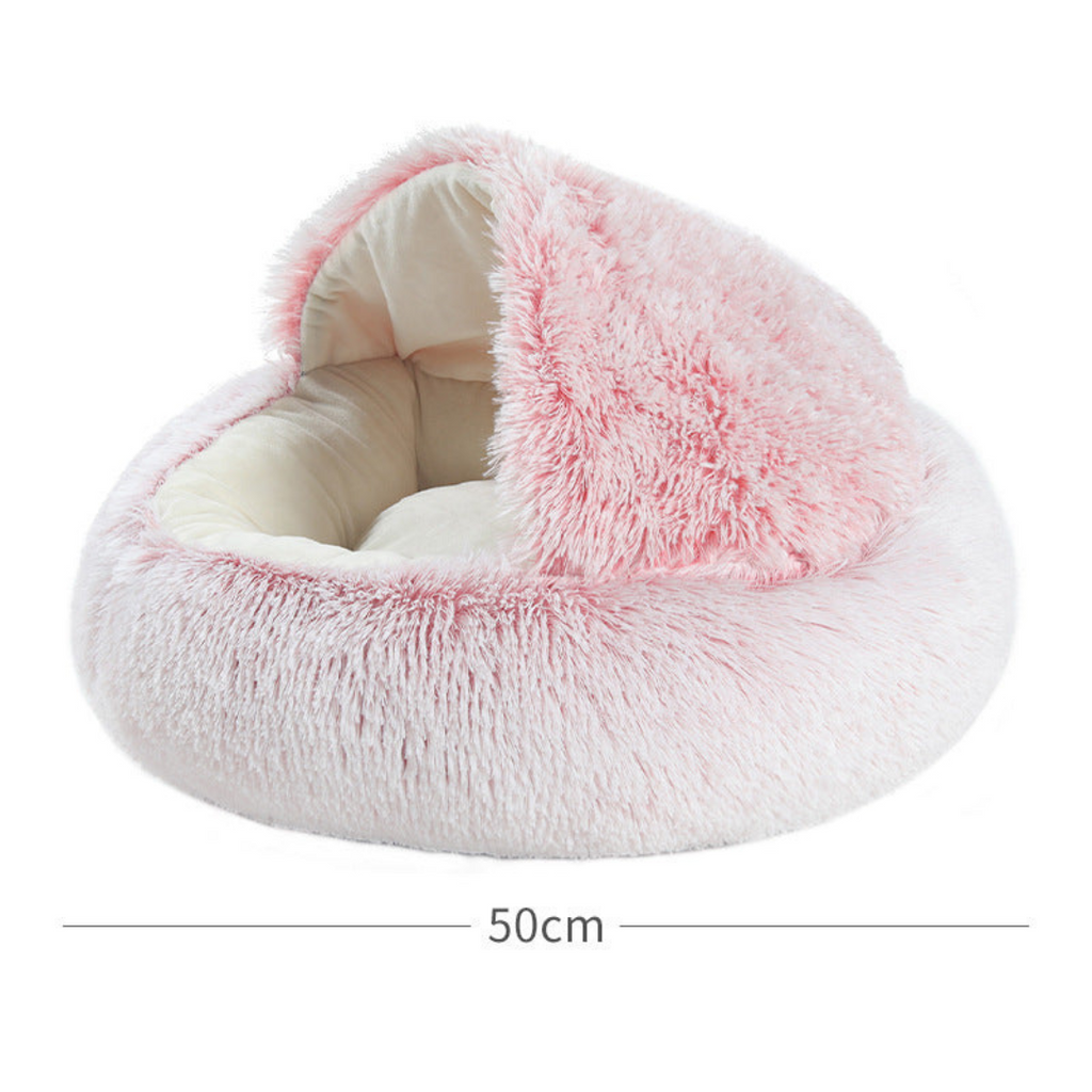 2-in-1 Kat Knuffel Cave