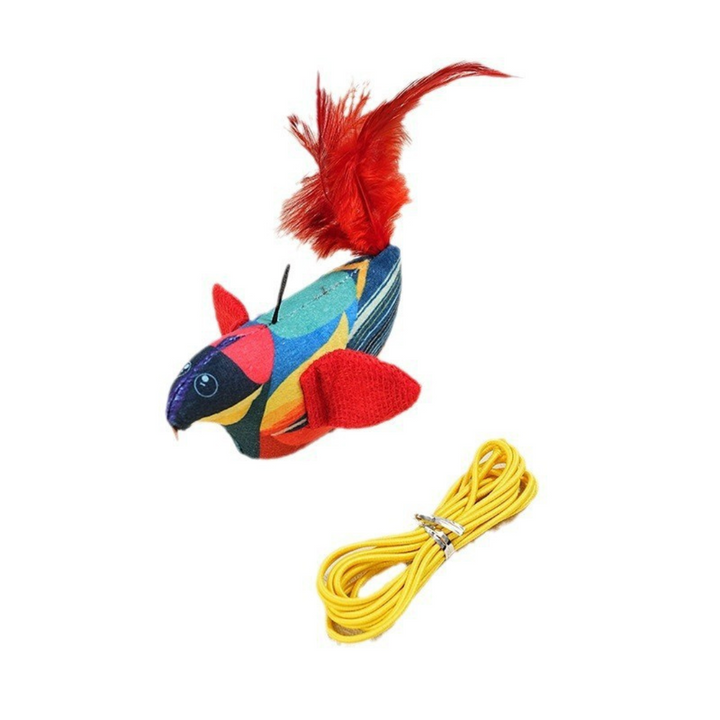 Hangend vogel kattenspeelgoed
