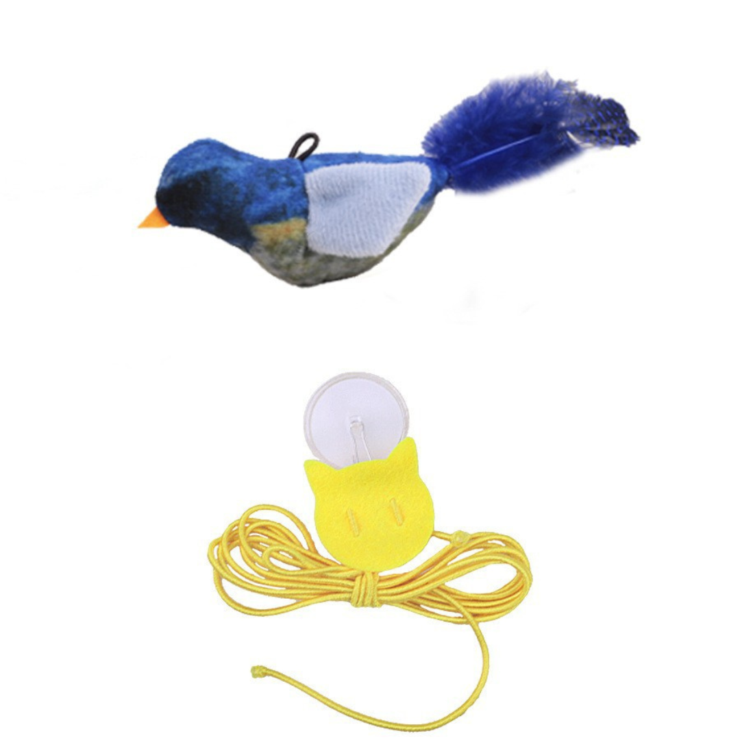 Hangend vogel kattenspeelgoed