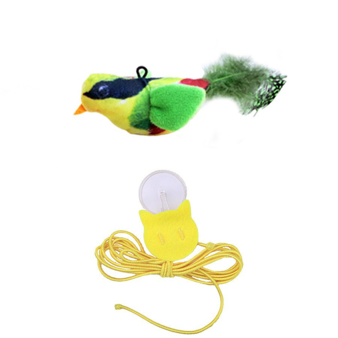 Hangend vogel kattenspeelgoed