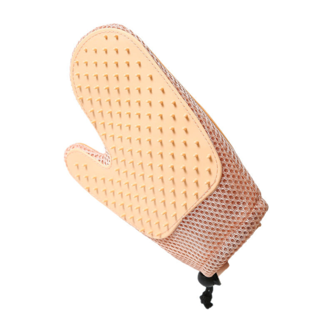 2-in-1 kattengrooming handschoen