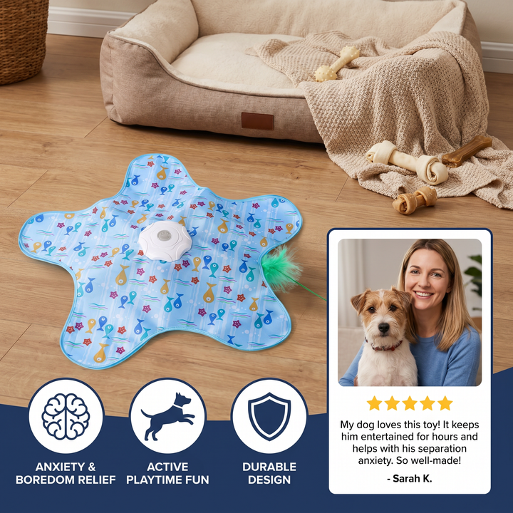 HuntingFun Dog Pro – Automatische Hondenspeelgoed voor Stressverlichting en Speelplezier