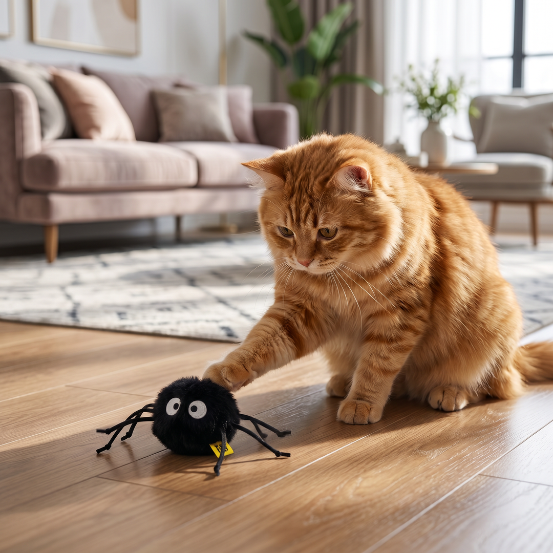 Schattige Interactieve Rollende Pluche Katten Speelgoed
