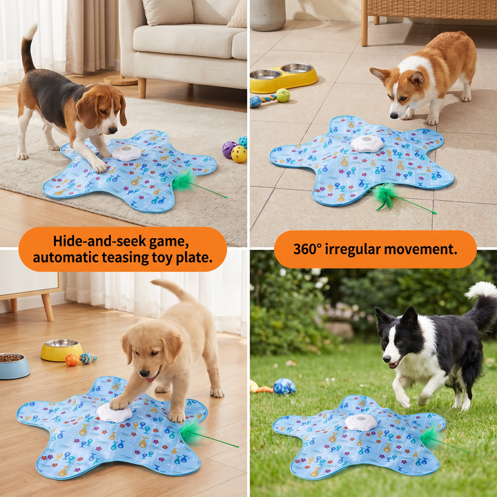 HuntingFun Dog Pro – Automatische Hondenspeelgoed voor Stressverlichting en Speelplezier