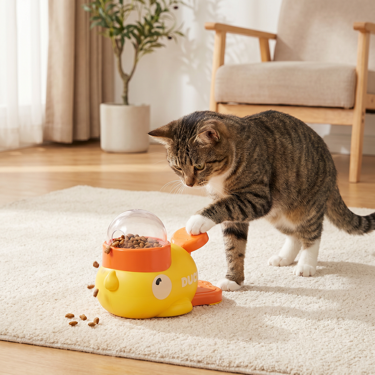 Interactief Voedsel Dispenser Spel voor Katten