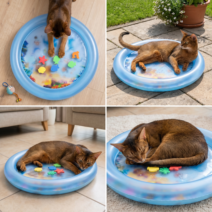 Interactief Koelend Waterbed voor Katten 2.0