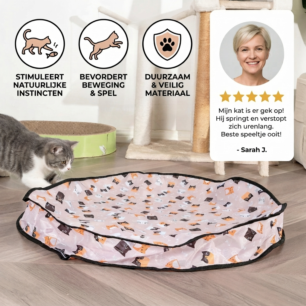 Interactief Verstop- en Zoek Speelgoed voor Katten