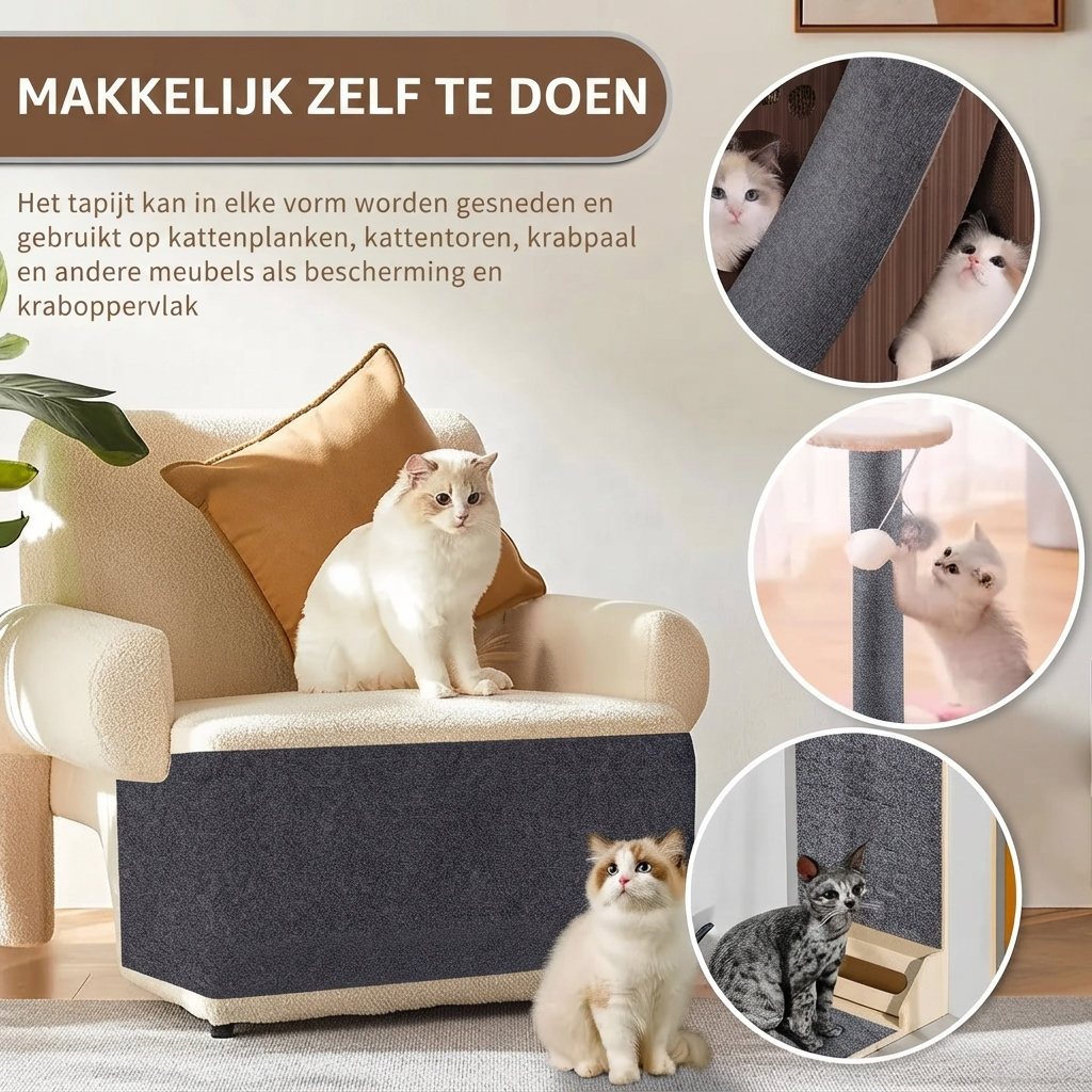 DIY Universele Krabbeschermer voor Katten