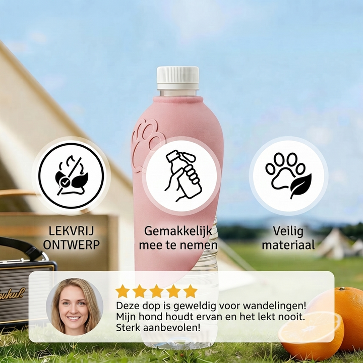 Siliconen Drinkdeksel voor Flessen