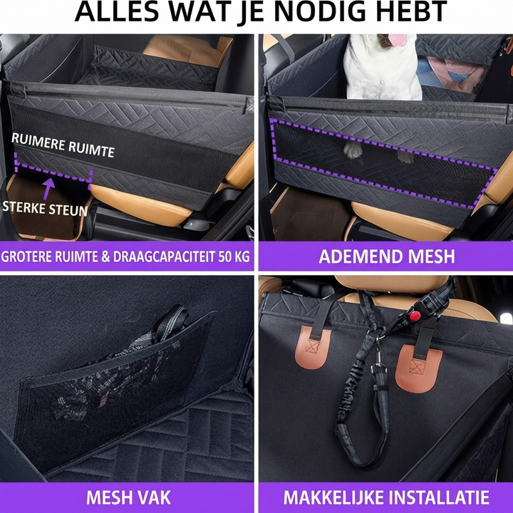Harde Bod Auto Zitverhoger voor Honden