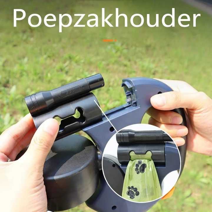 Tangle Vrij Dubbele Hondenriem