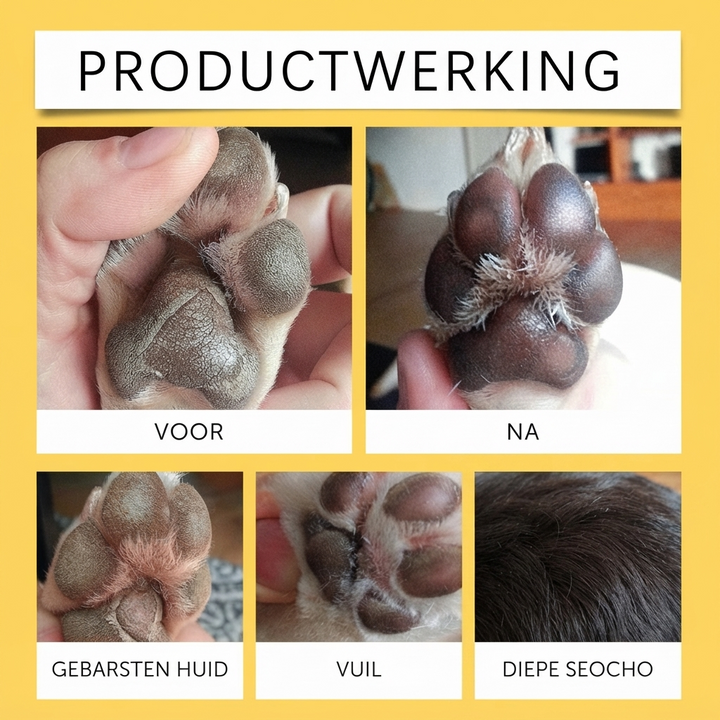 Voedende en beschermende zalfstick voor poten en neus
