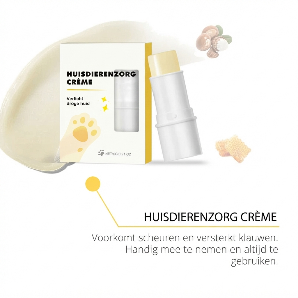 Voedende en beschermende zalfstick voor poten en neus