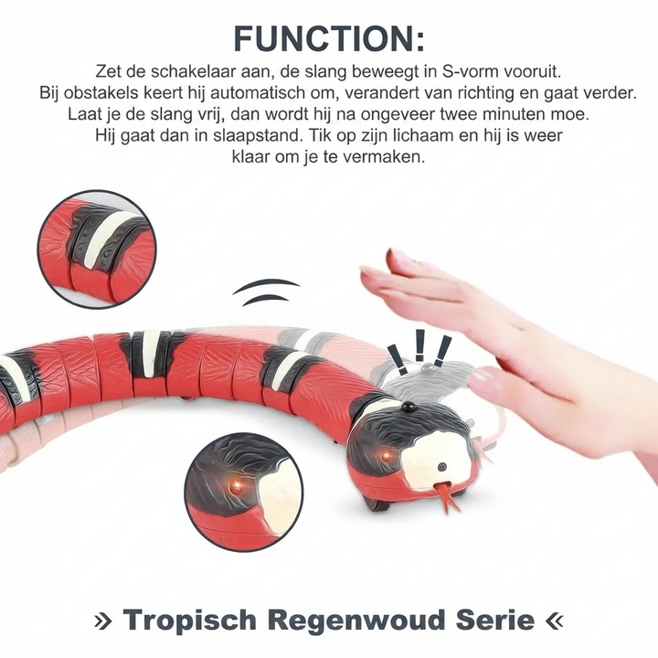 Snakey - Interactief Speelgoed voor Katten