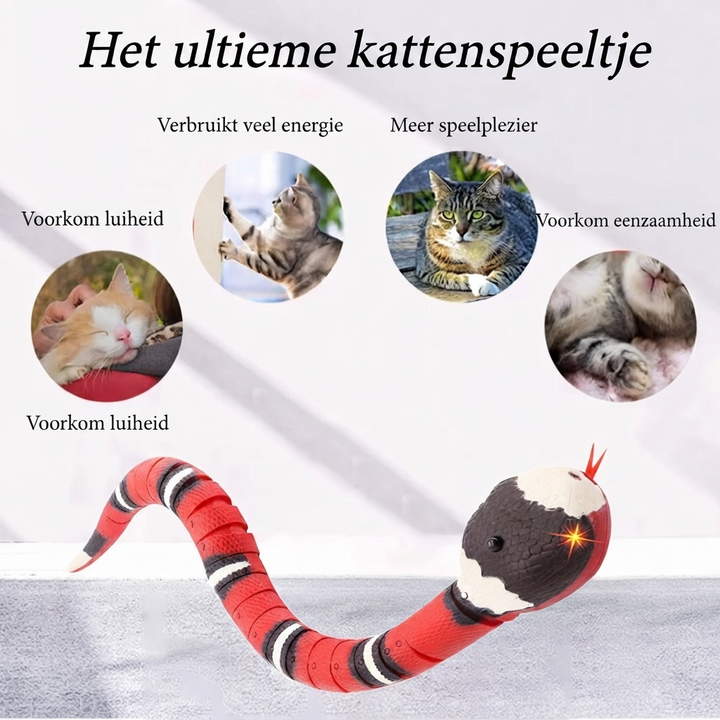 Snakey - Interactief Speelgoed voor Katten