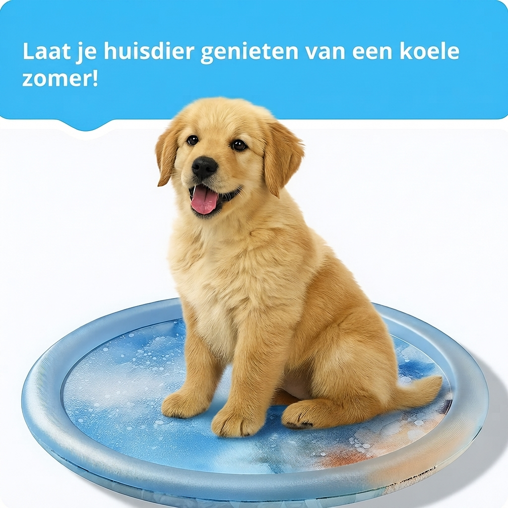 Interactief Koelwaterbed voor Honden 2.0