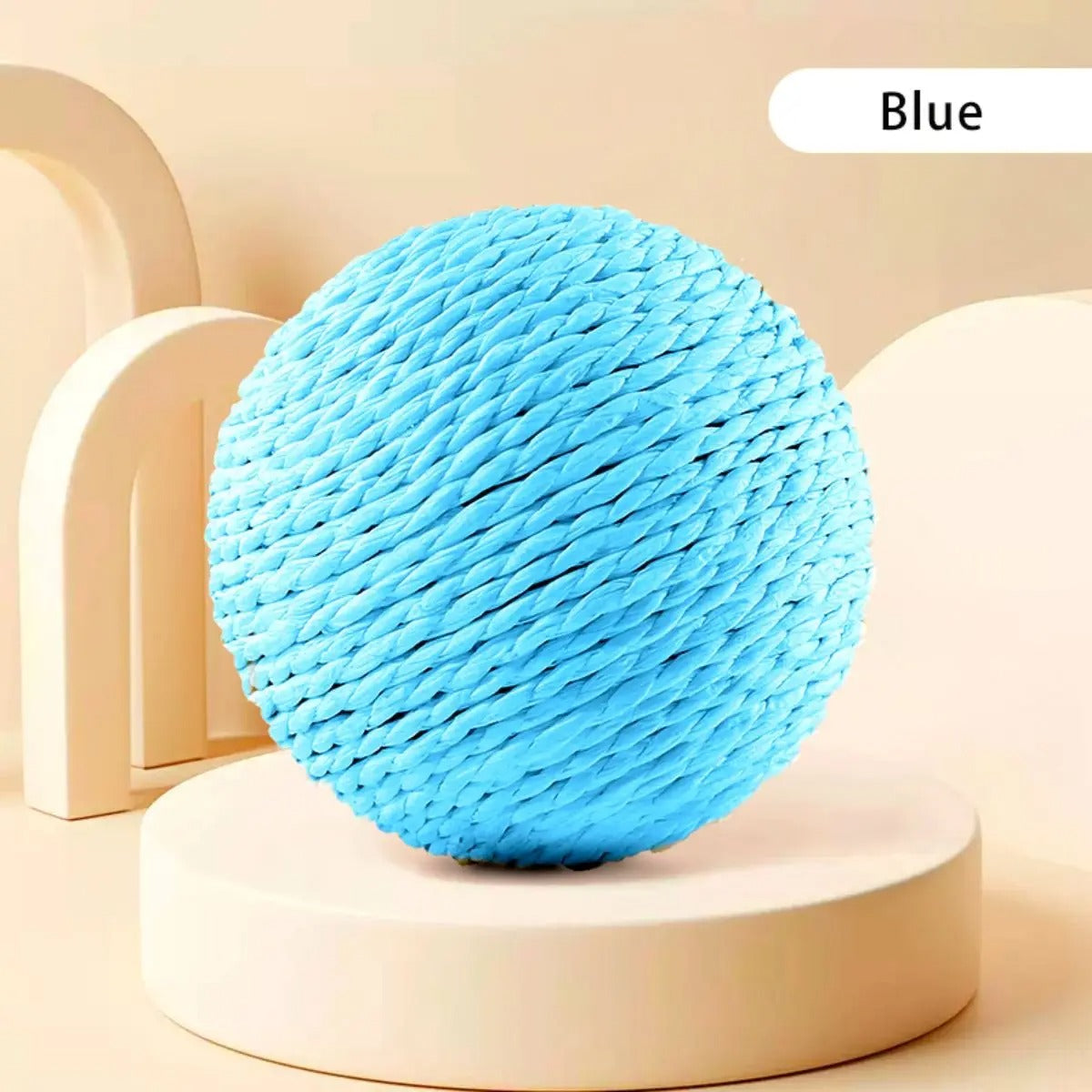 10CM Interactieve Sisal Krabbal voor Katten