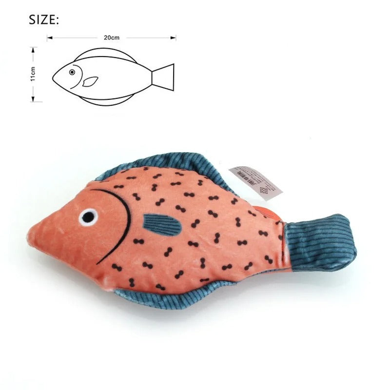 Onweerstaanbaar 3D Vis Speelgoed voor Katten